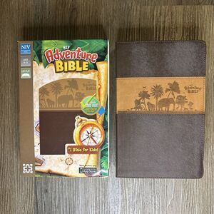 Adventure Bible NIV Adventure Bible, Leathersoft,‎ Brown Zonderkidz